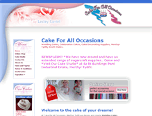 Tablet Screenshot of cakeforalloccasions.com